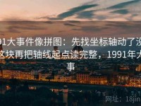 91大事件像拼图：先找坐标轴动了没这块再把轴线起点读完整，1991年大事